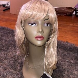 Noriko wig mode Viole color Golden Brown